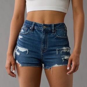 American Eagle Stretch High-Rise Shorts